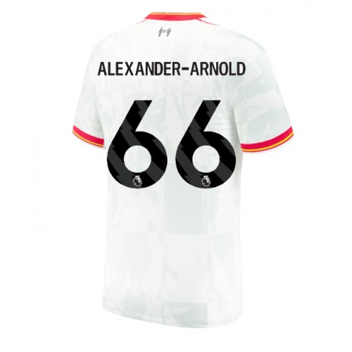 Fotballdrakt Herre Liverpool Alexander-Arnold #66 Tredjedrakt 2024-25 Kortermet